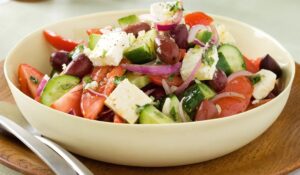 Salad Rau Xanh Và Phô Mai