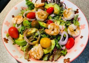 Salad bơ tôm