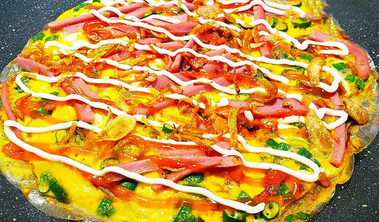 Bánh tráng nướng giòn tại nhà