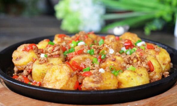 Đạu hủ sốt thịt bằm